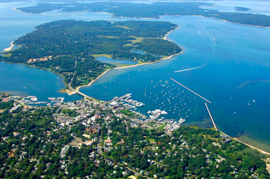 Huntington Harbor on Long Island